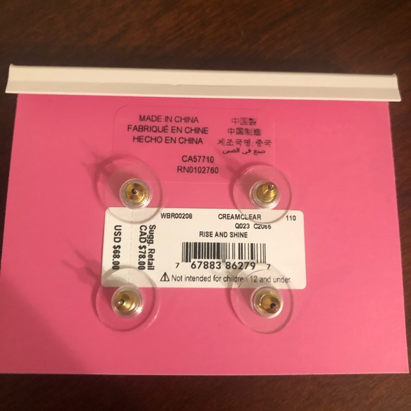 Kate Spade New York Rise and Shine Earring Set - Picture 7 of 8